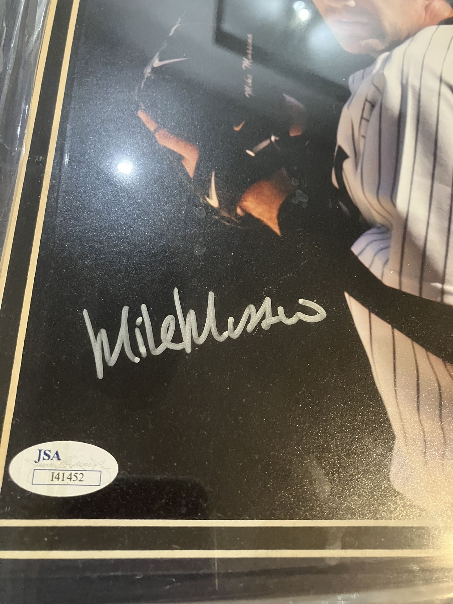 Mike Mussina Autographed New York Yankees Photo – JSA Certified - photo 2