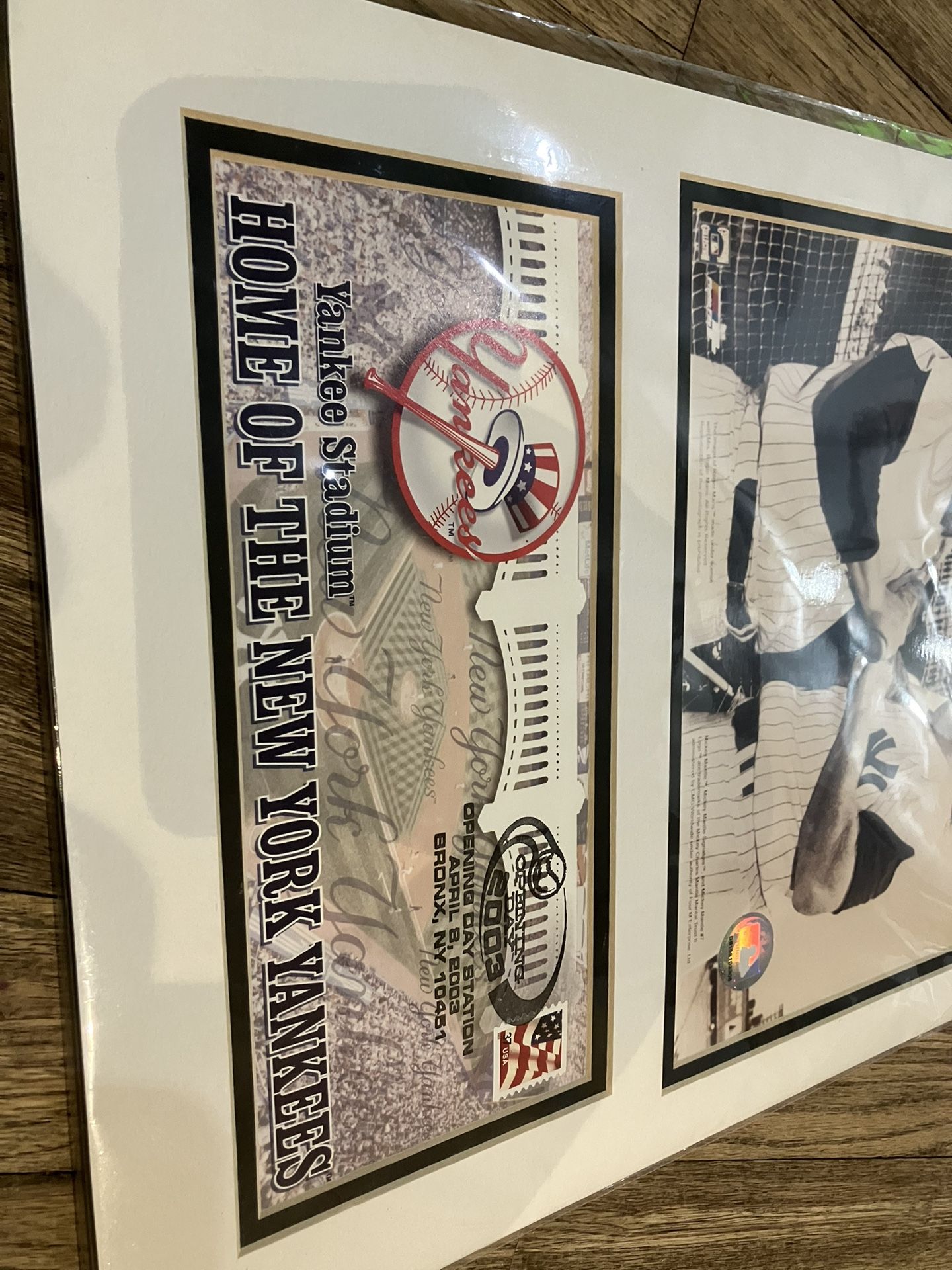 Mickey Mantle & Roger Maris Yankees Framed Print – 16” x 12” - photo 3