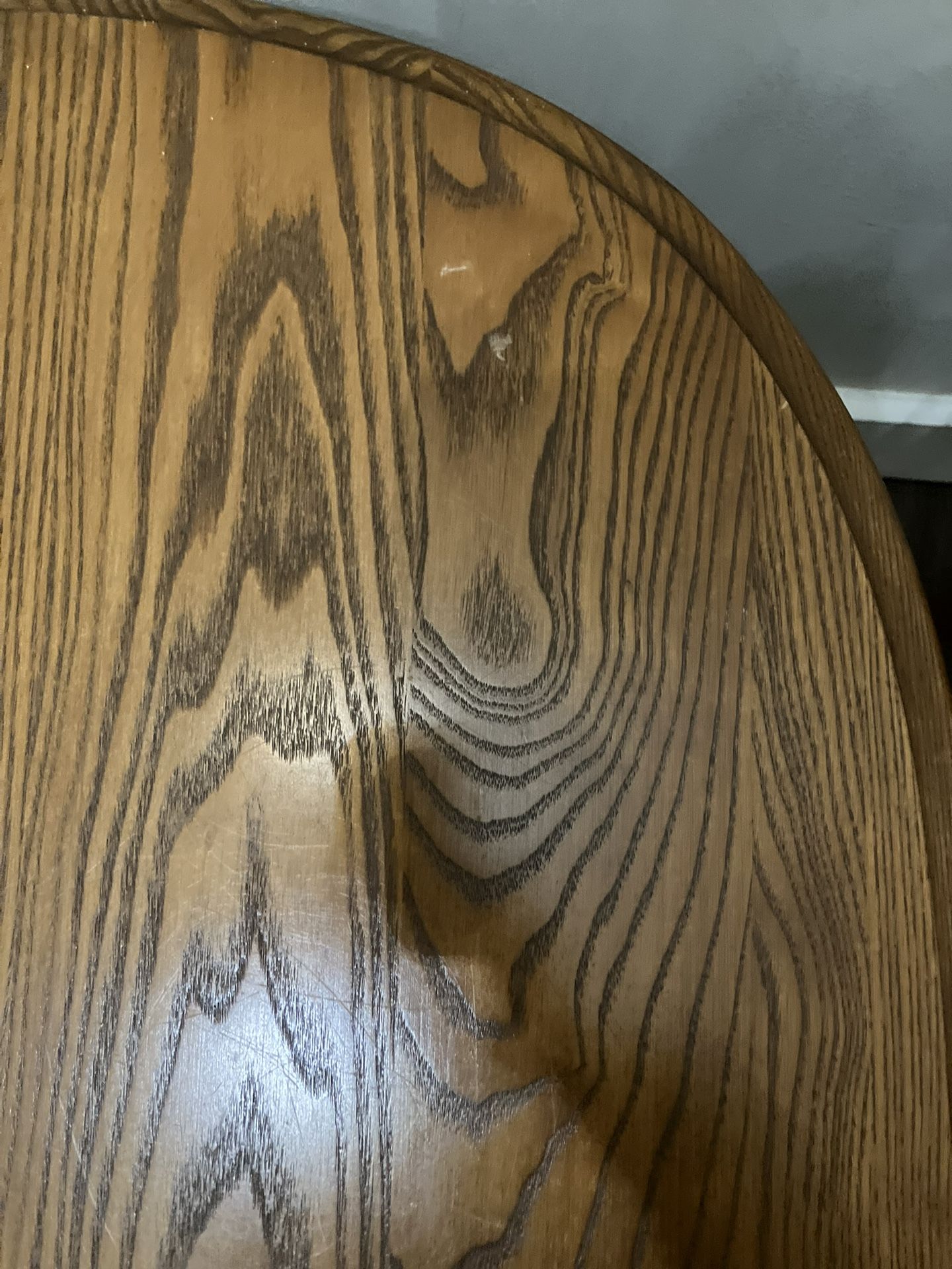 Vintage Solid Oak End Tables – Matching Pair – Queen Anne Style - photo 4