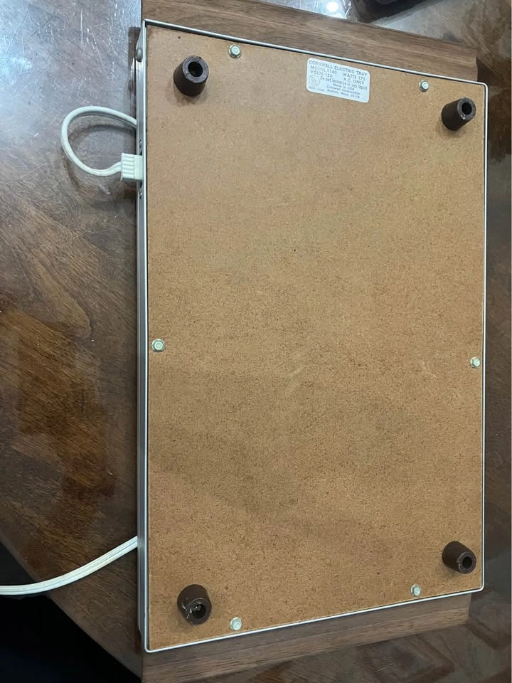 Vintage Cornwall Electric Warming Tray | Mid-Century Buffet Food - photo 4