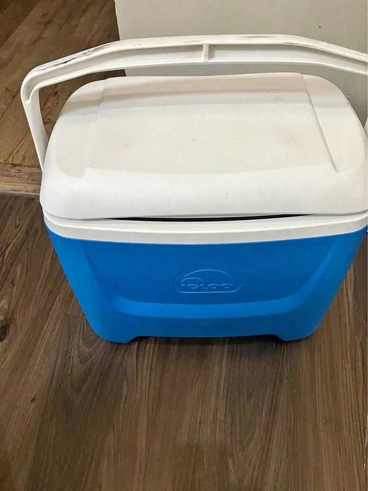 Igloo 28-Quart Cooler – Blue & White – Clean