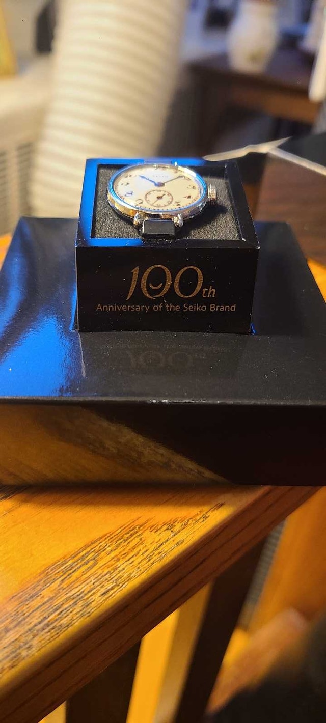 Seiko 100th Anniversary Pin