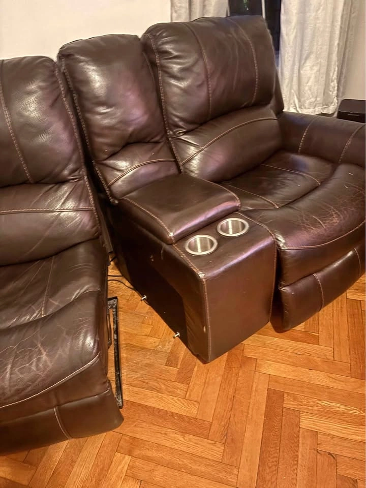 Sofa and love seat combo