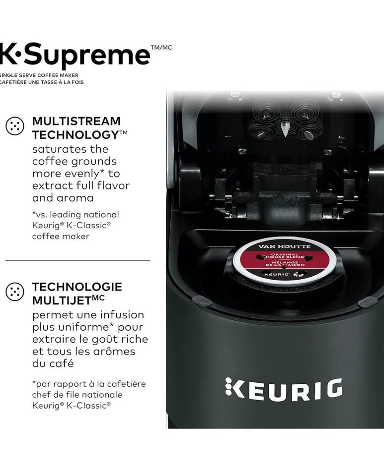 Keurig K-Supreme Coffee Maker + Universal Reusable Filter - photo 3