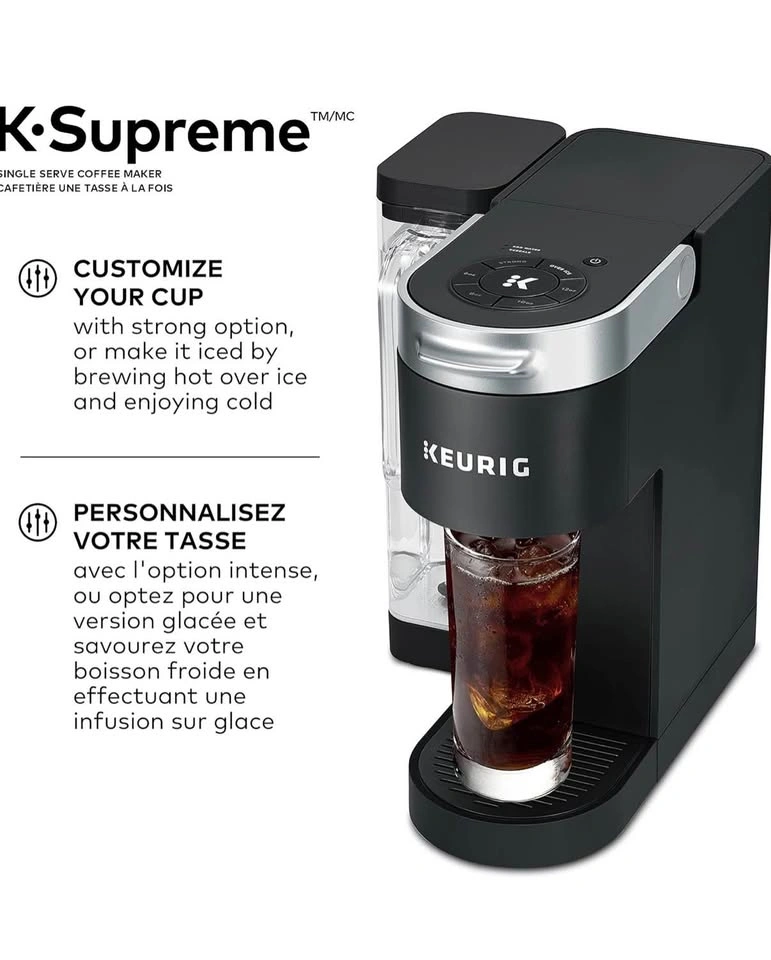 Keurig K-Supreme Coffee Maker + Universal Reusable Filter - photo 4