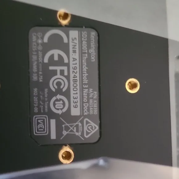 Kensington Thunderbolt 3 Nano Dock - SD2400T image indicator(5)
