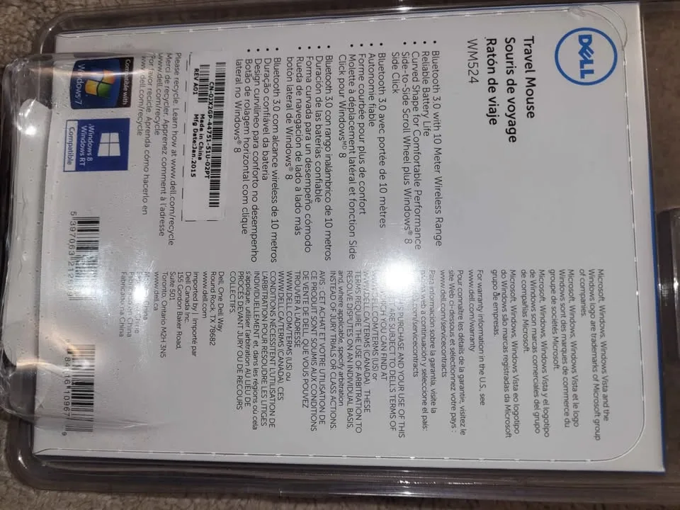 Dell WM524 Travel Mouse image indicator(3)