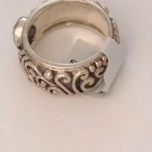 Sterling Silver Genuine Blue Topaz Ring - size 7 image indicator(2)