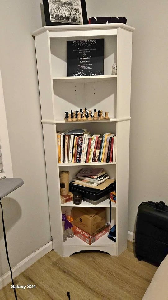 White Bookshelf