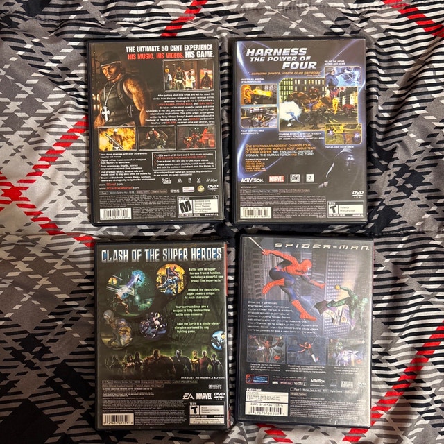Lot Of 4 PS2 Games 50 Cent Bulletproof, Fantastic 4, and More - photo 2
