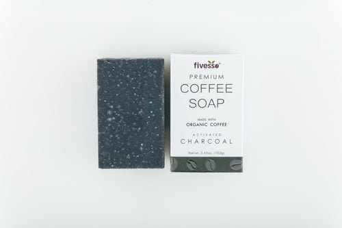 Activated Charcoal - Premium Coffee Soap Bar - photo 2