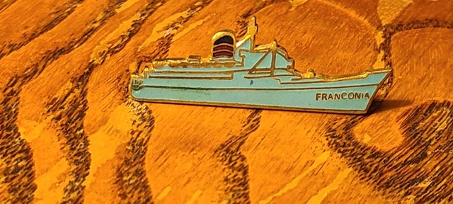 RMS Franconia Ship Pin (1966)