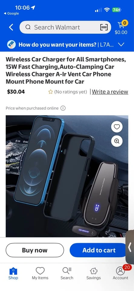 Brand new Wireless Induction car holder for cell phone - photo 2