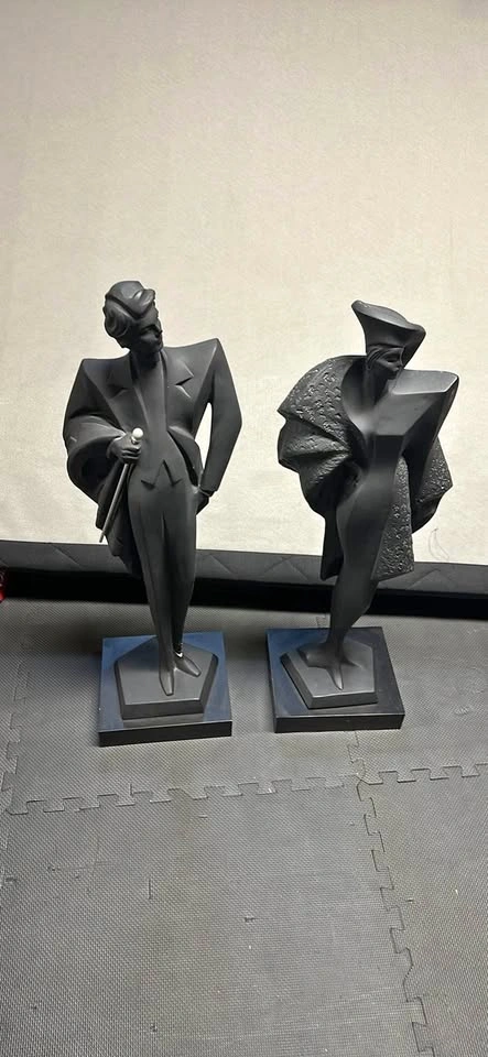 Vintage Austin Productions Art Deco Sculptures – Pair