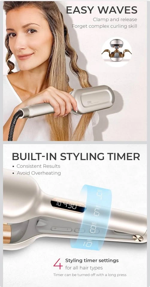 TYMO ROVY Wave Curling Iron Hair Waver 1.25" - photo 2