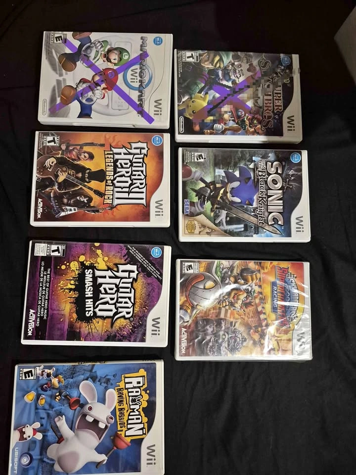 Multiple wii games