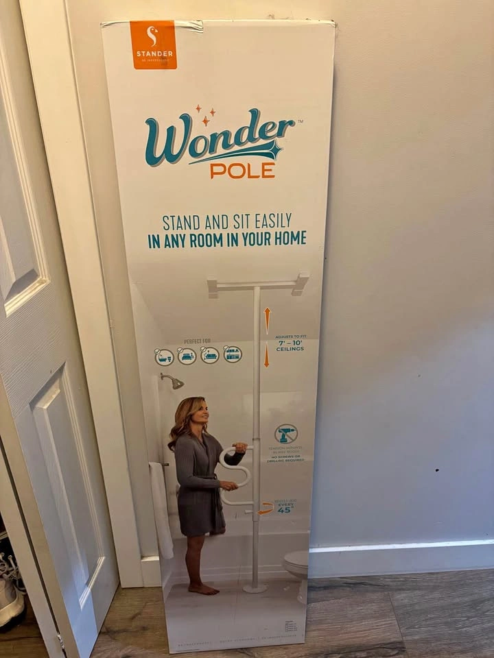 Brand new in box Wonder Pole. Never opened