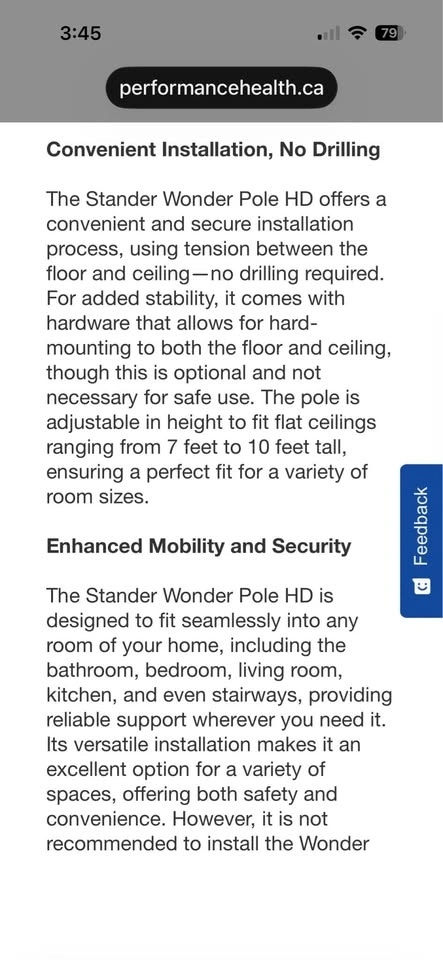 Brand new in box Wonder Pole. Never opened - photo 5