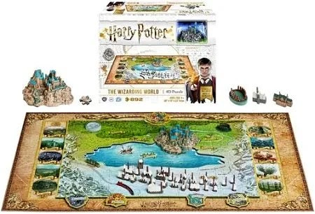 Harry Potter The Wizarding World 4D Puzzle