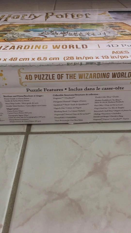 Harry Potter The Wizarding World 4D Puzzle - photo 3