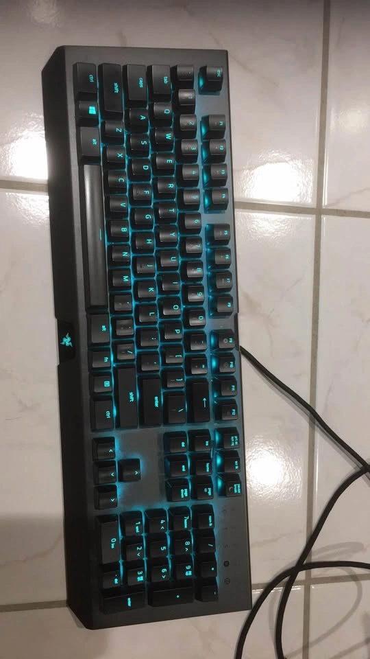 Wired LED Razer BlackWidow X Chroma Gunmetal keyboard - photo 3