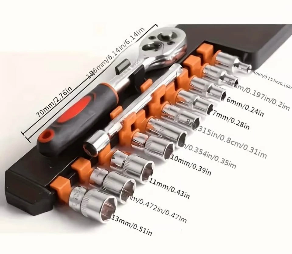 12pcs Socket Wrench Set - photo 2
