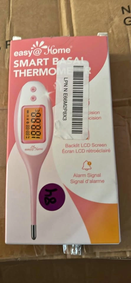 Brand new inbox easy smart basal thermometer