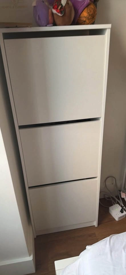 IKEA BISSA Shoe Cabinet (3 Compartments) - photo 2