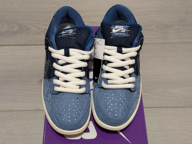 DS Nike "Sashiko Denim" SB Dunk Low - Size 8.5 - photo 2