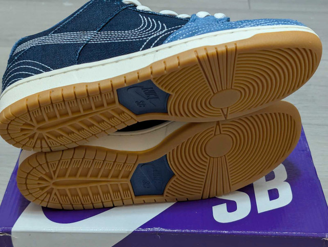 DS Nike "Sashiko Denim" SB Dunk Low - Size 8.5 - photo 5