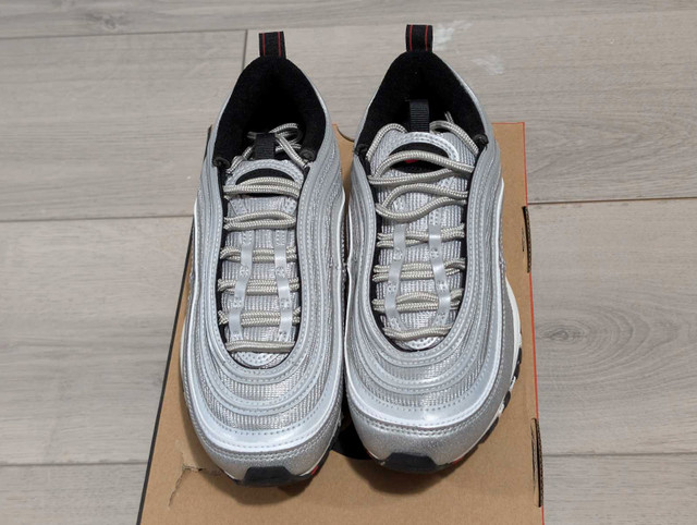 DS Nike "Silver Bullet" Air Max 97 QS - Size 5.5W - photo 2