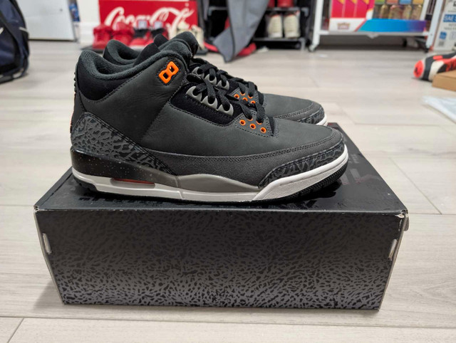 DS Jordan "Fear" 3 Retro - Size 8.5