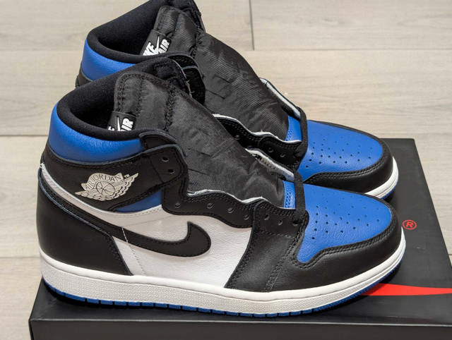 DS Jordan "Royal Toe" 1 High - Size 9