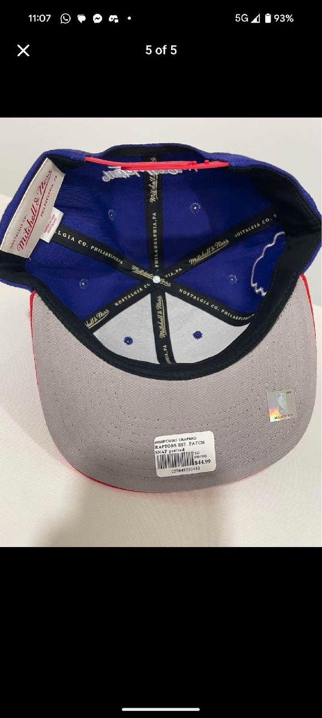 Mitchell & Ness Raptors Snapback/Fitteds - photo 5