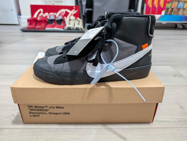 DS Nike x OffWhite "Grim Reaper" The 10 Blazer - Size 10 - photo 3