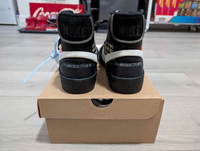 DS Nike x OffWhite "Grim Reaper" The 10 Blazer - Size 10 - photo 4