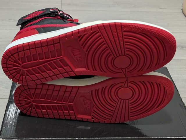 DS Air Jordan "Bred" 1 High Strap - Size 9 (2008) - photo 5