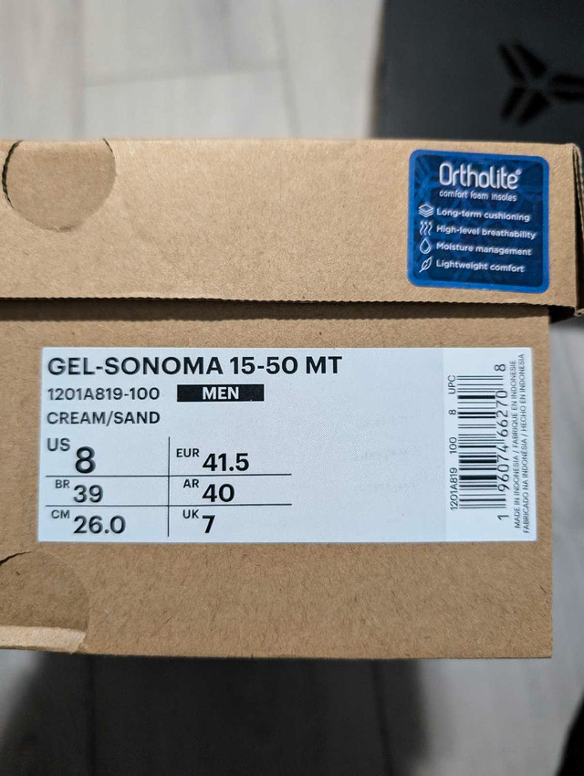 DS Asics Gel Sonoma 13-50 MT - Size 8 - photo 2