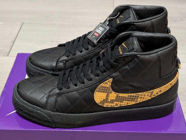 DS Nike x Supreme SB Black Blazer - Size 9.5 - photo 3