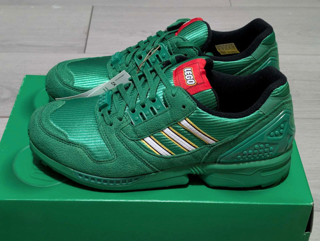 DS Adidas Green ZX 8000 Lego - Size 9.5 - photo 3