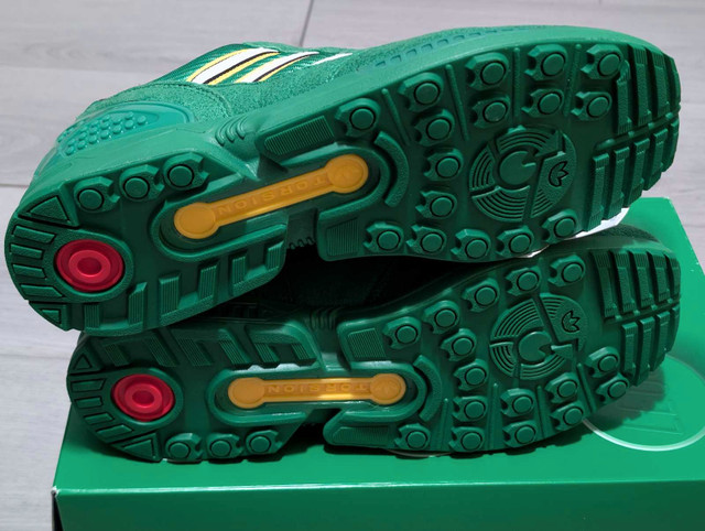 DS Adidas Green ZX 8000 Lego - Size 9.5 - photo 5