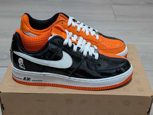 DS Nike "Halloween" Air Force 1 Low - Size 8 thumbnail