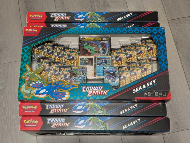 Crown Zenith Sea & Sky Collection Box