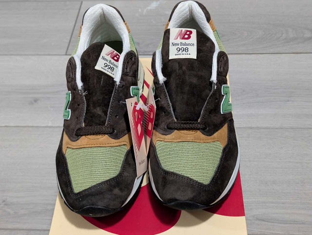 DS New Balance 998 Teddy Santis Brown/Green - Size 9 - photo 2