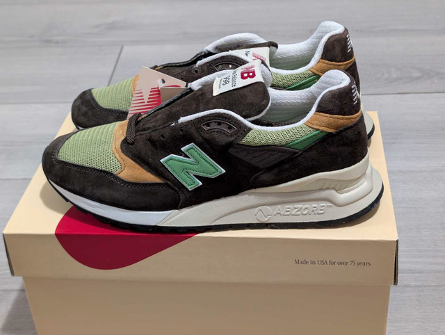 DS New Balance 998 Teddy Santis Brown/Green - Size 9 - photo 3