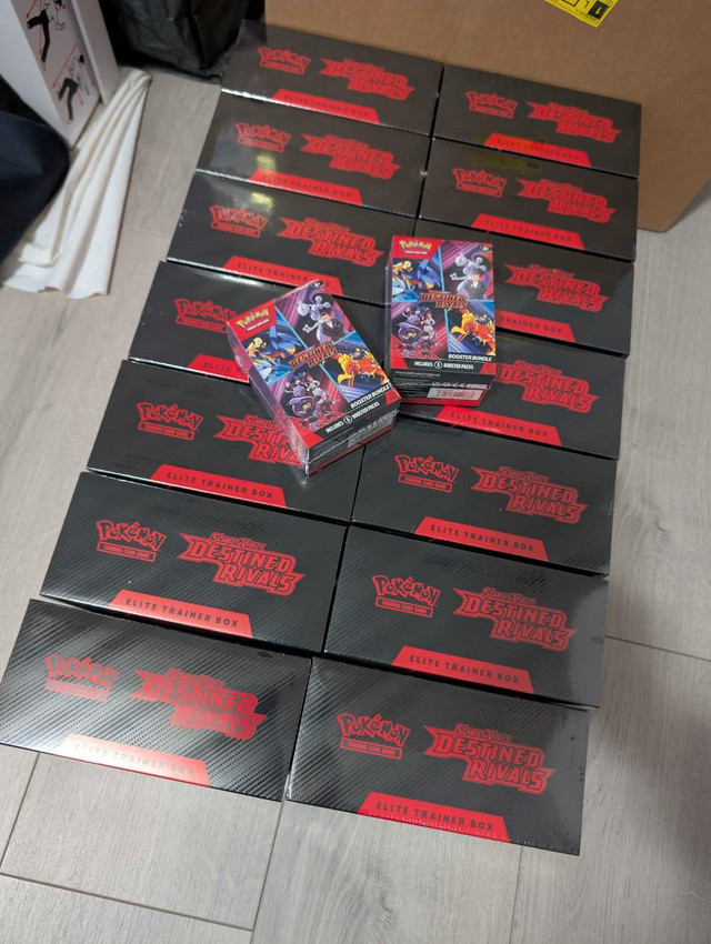 Pokemon Scarlet & Violet Destined Rivals ETB/Booster