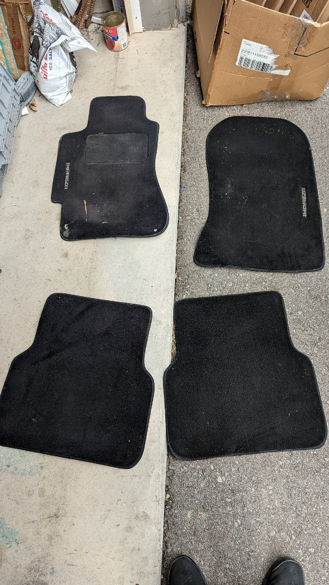 Used GD Subaru Impreza Carpet Mats (2002-2007)