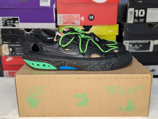 DS Nike OffWhite Blazer Low - Size 9.5M/11W thumbnail