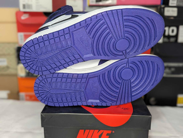 DS Air Jordan "Court Purple 2.0" 1 OG High - Size 9.5 - photo 3