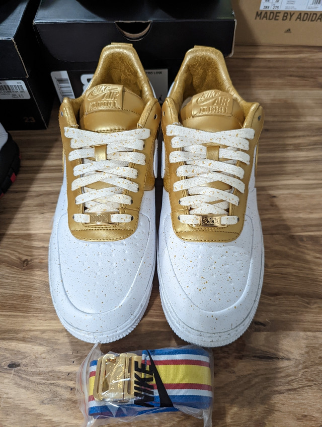 DS Nike "Gold Medal" Air Force 1 Premium Low - Size 8.5 - photo 2